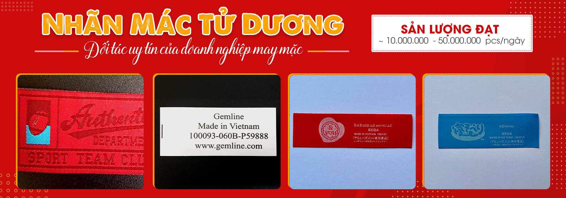 CÔNG TY TNHH VẬT LIỆU NHÃN MÁC TỬ DƯƠNG (VIỆT NAM) - 梓扬标签材料（越南）有限公司